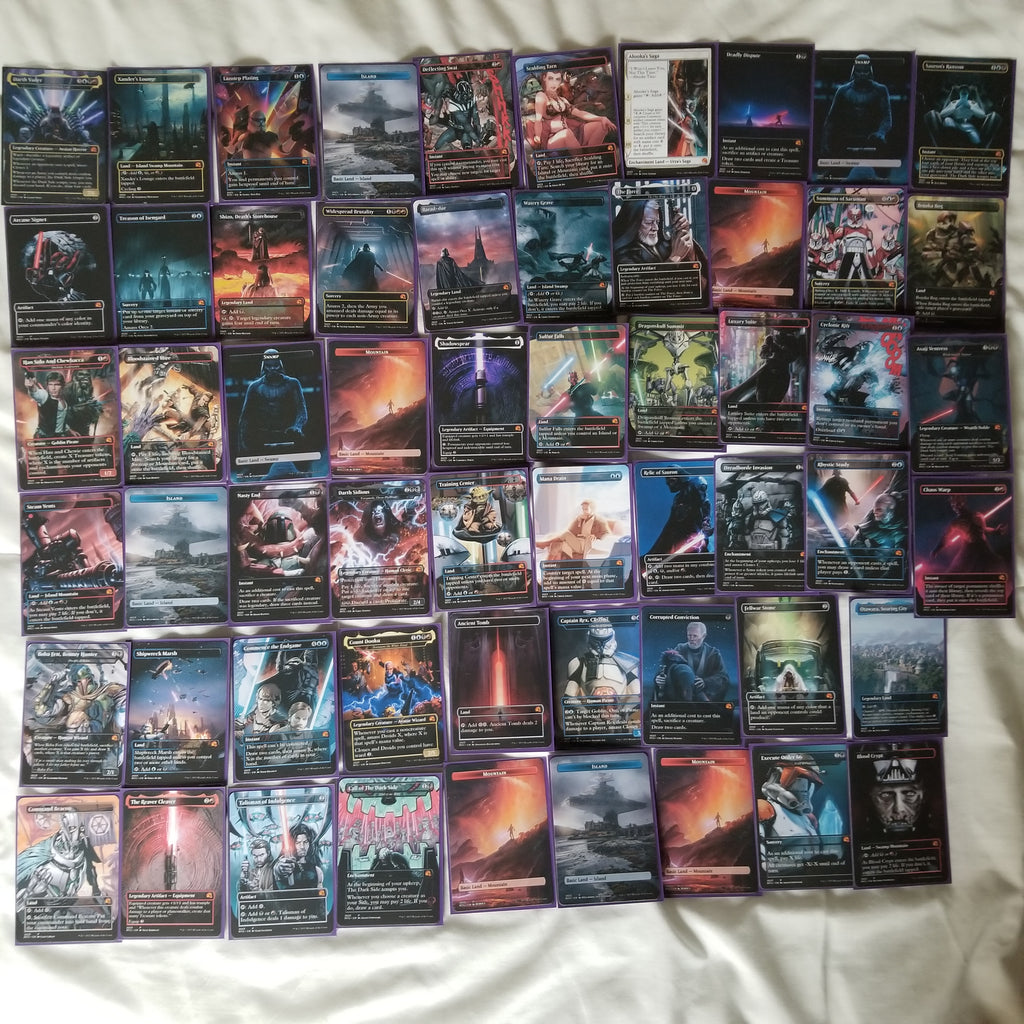 Star Wars Vaders Army 100 Card MTG Proxy EDH Commander Deck — Magic The Gathering Deck [Deck 3]