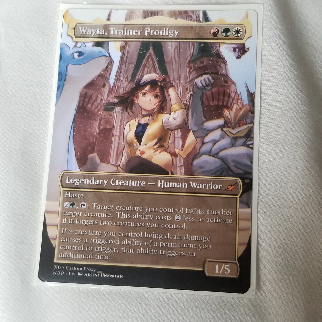 Pokemon Fullart 100 Card MTG Proxy EDH Commander Deck — Custom Magic The Gathering [Deck 2]
