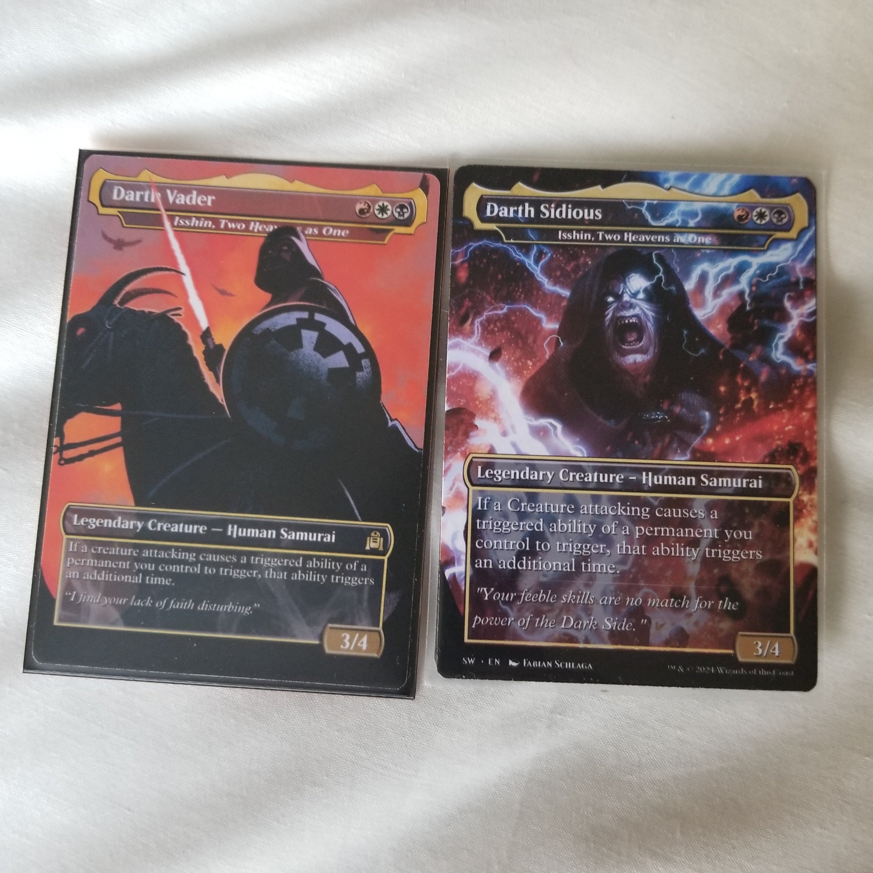 Star Wars 100 Card MTG Proxy EDH Commander Deck — Magic The Gathering Deck [Deck 4]