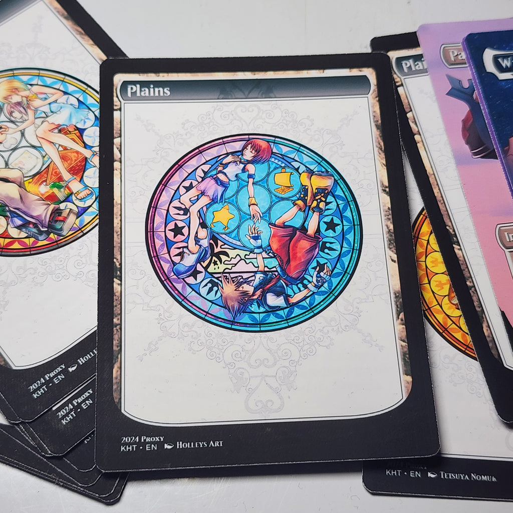 Kingdom Hearts Keyblade 100 Card MTG Proxy EDH Commander Deck — Custom Magic The Gathering Deck