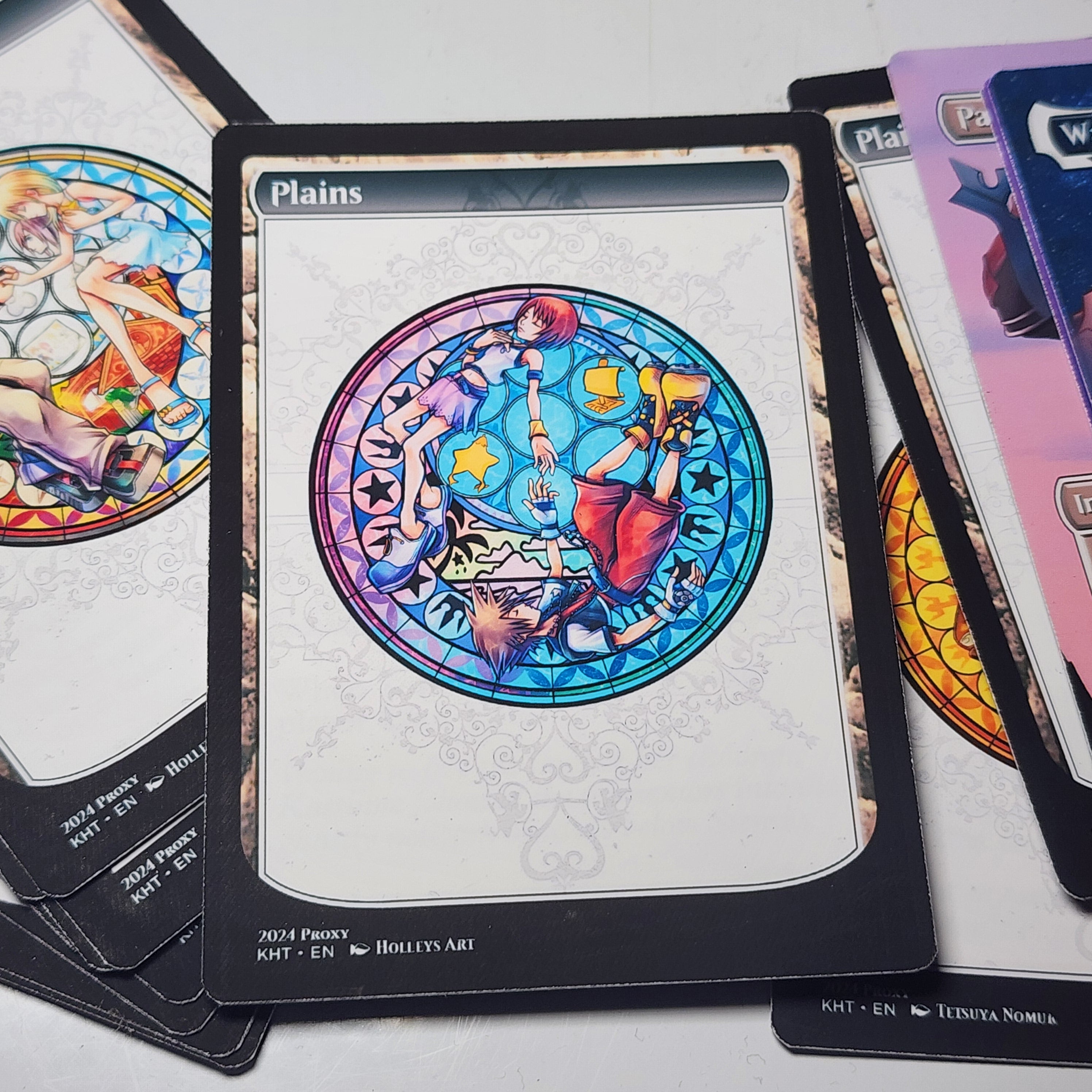 Kingdom Hearts Keyblade 100 Card MTG Proxy EDH Commander Deck — Custom Magic The Gathering Deck