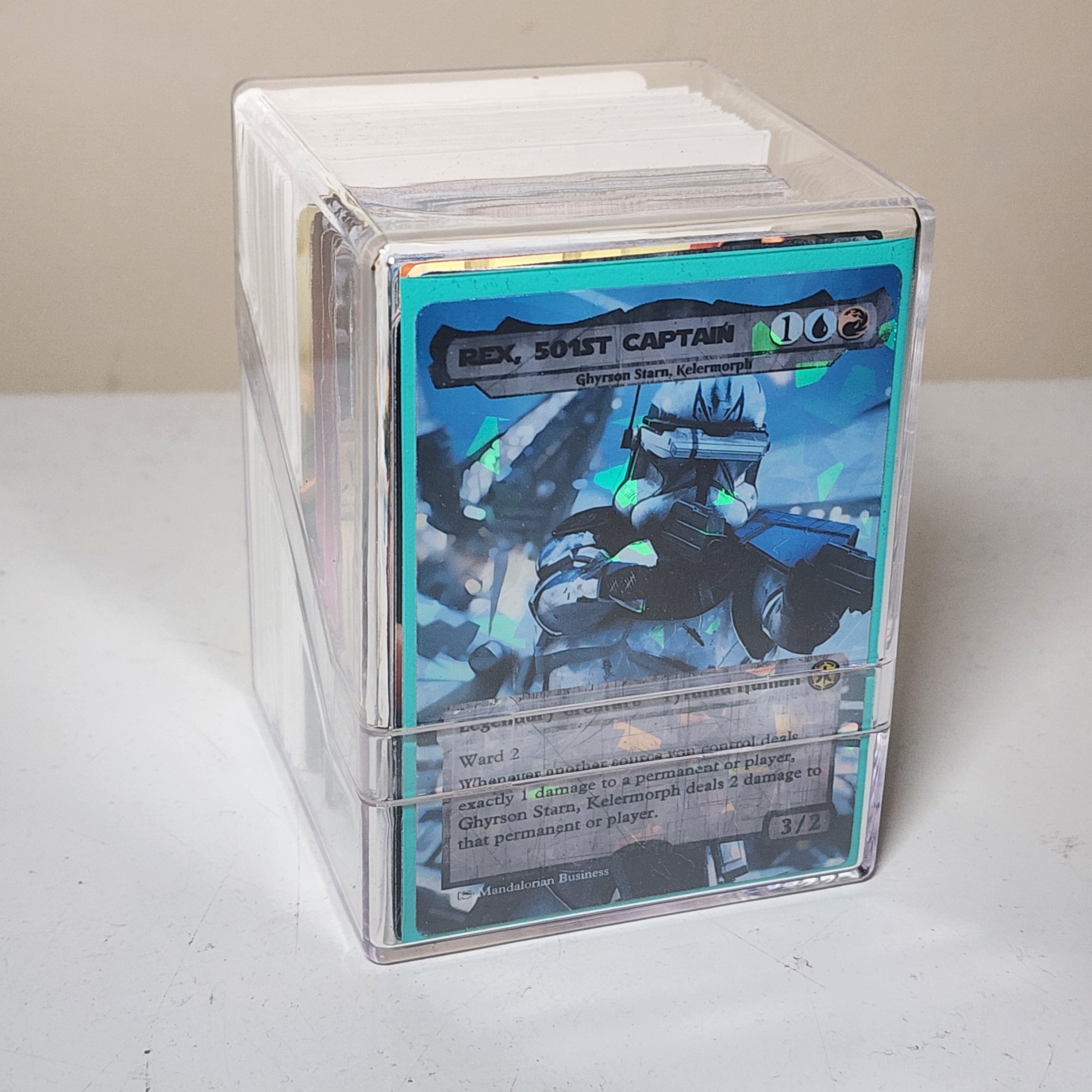Star Wars Clone Troopers MTG Proxy Commander Deck 100 Cards — Custom Magic The Gathering Deck