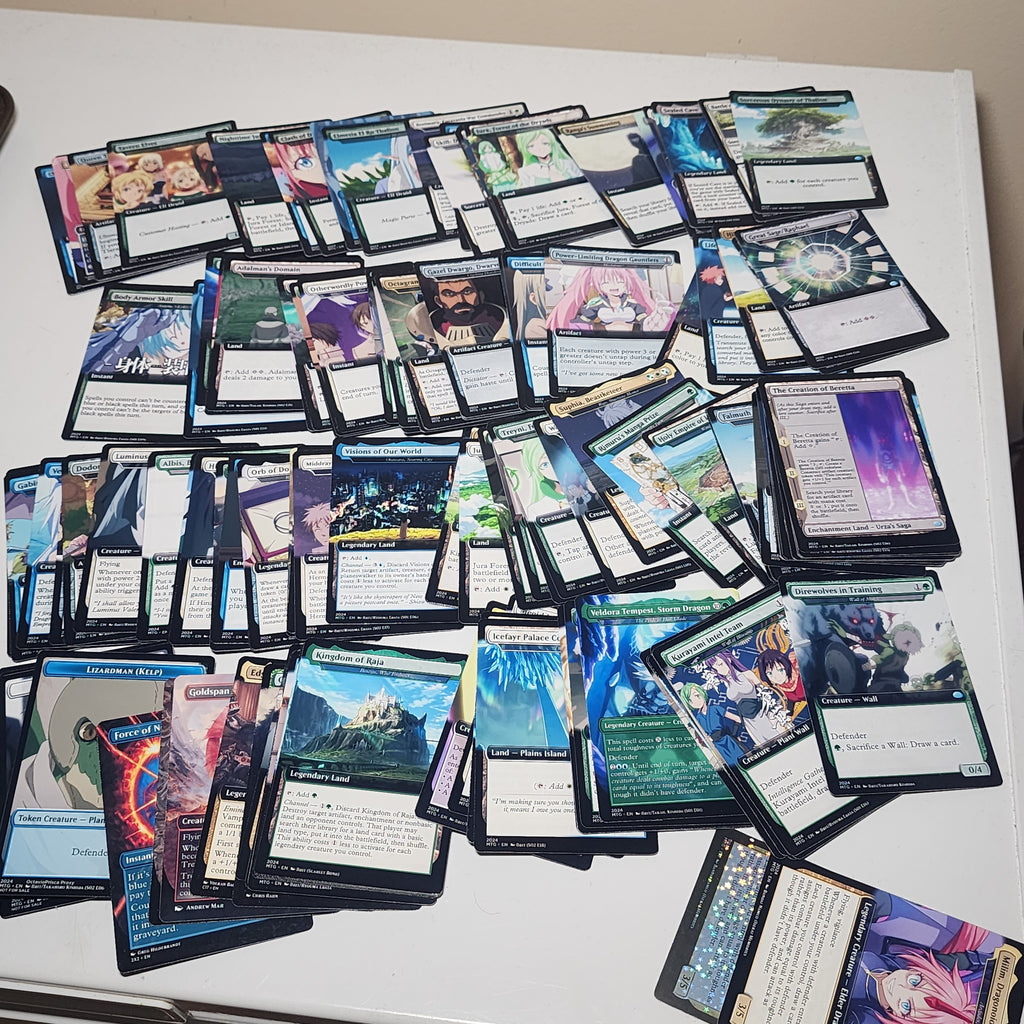 That Time I Got Reincarnated As A Slime 100 Card MTG Proxy Commander Deck — Magic The Gathering