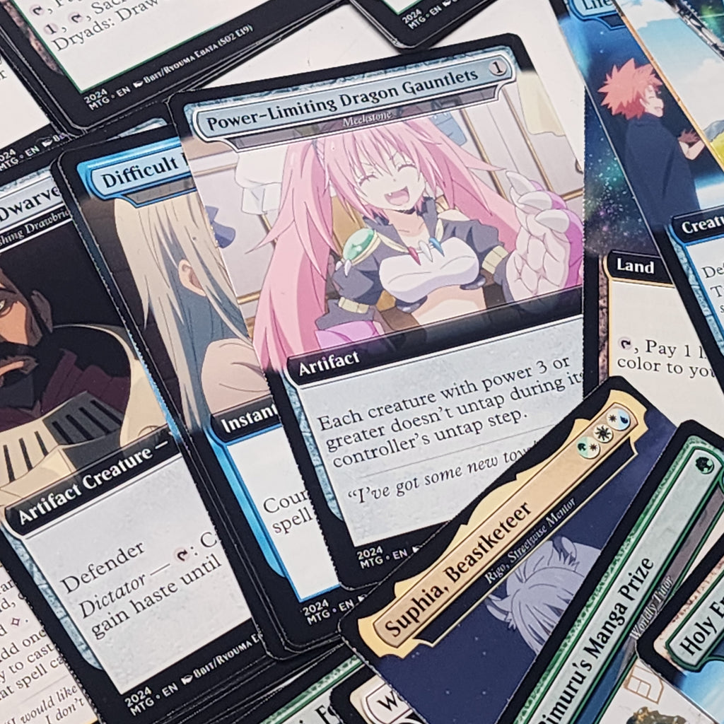 That Time I Got Reincarnated As A Slime 100 Card MTG Proxy Commander Deck — Magic The Gathering