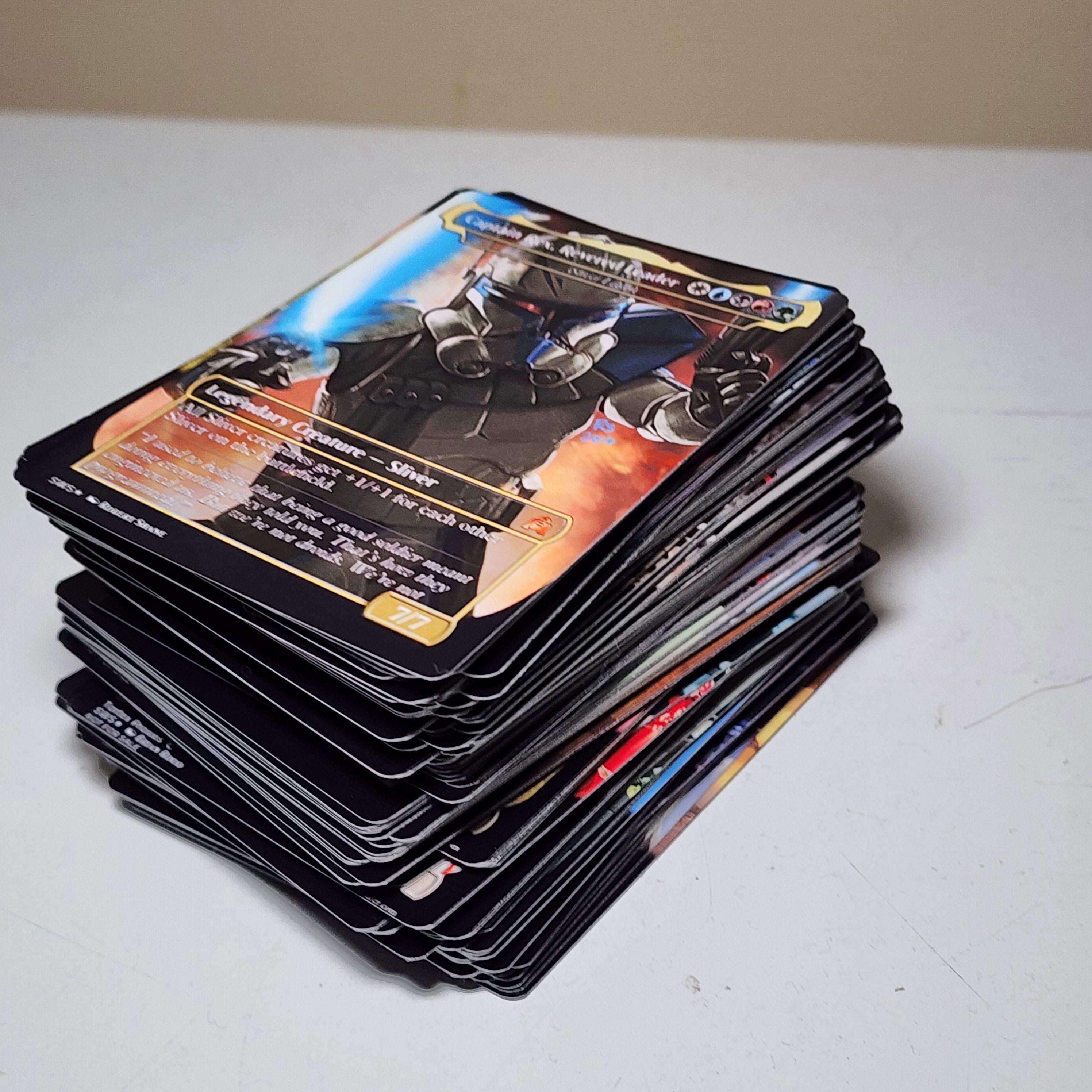 Star Wars Slivers 100 Card MTG Proxy EDH Commander Deck — Custom Magic The Gathering Deck [Deck 1]