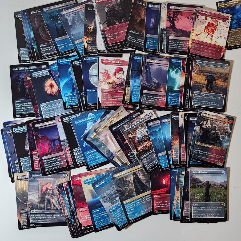 Elden Ring MTG Proxy Commander Deck 100 Cards — Custom Magic The Gathering Deck