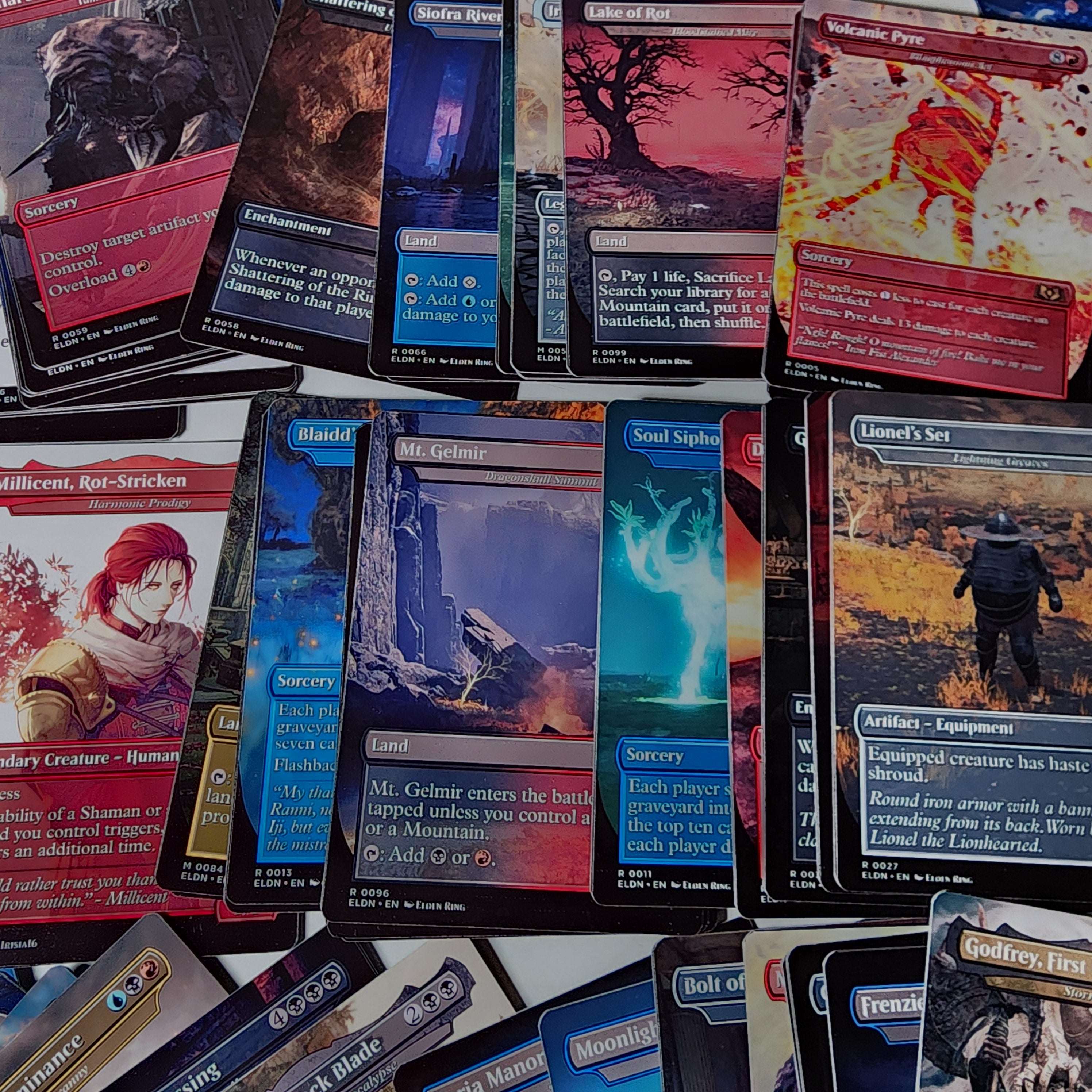 Elden Ring MTG Proxy Commander Deck 100 Cards — Custom Magic The Gathering Deck