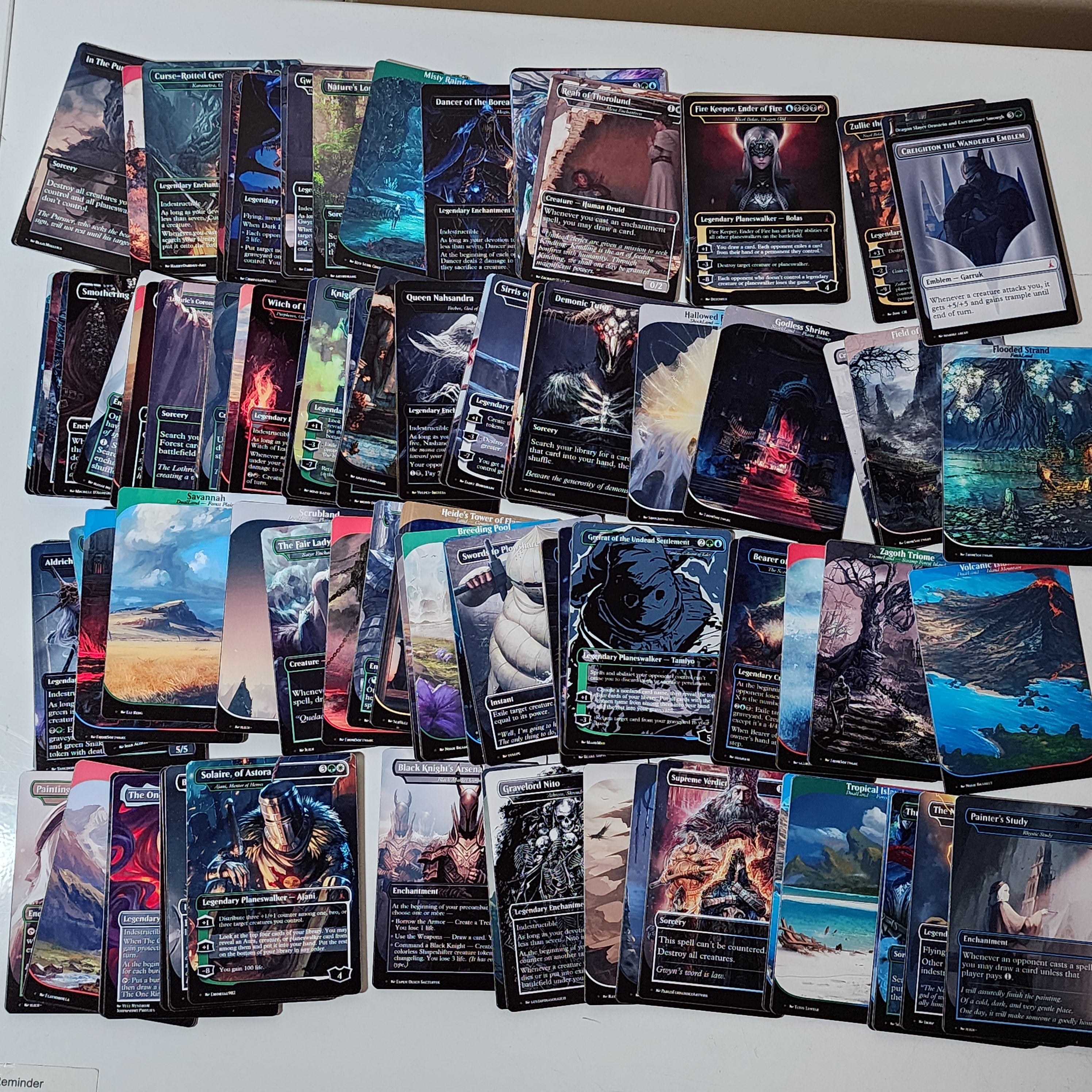 Dark Souls MTG Proxy Commander Deck 100 Cards — Custom Magic The Gathering Deck