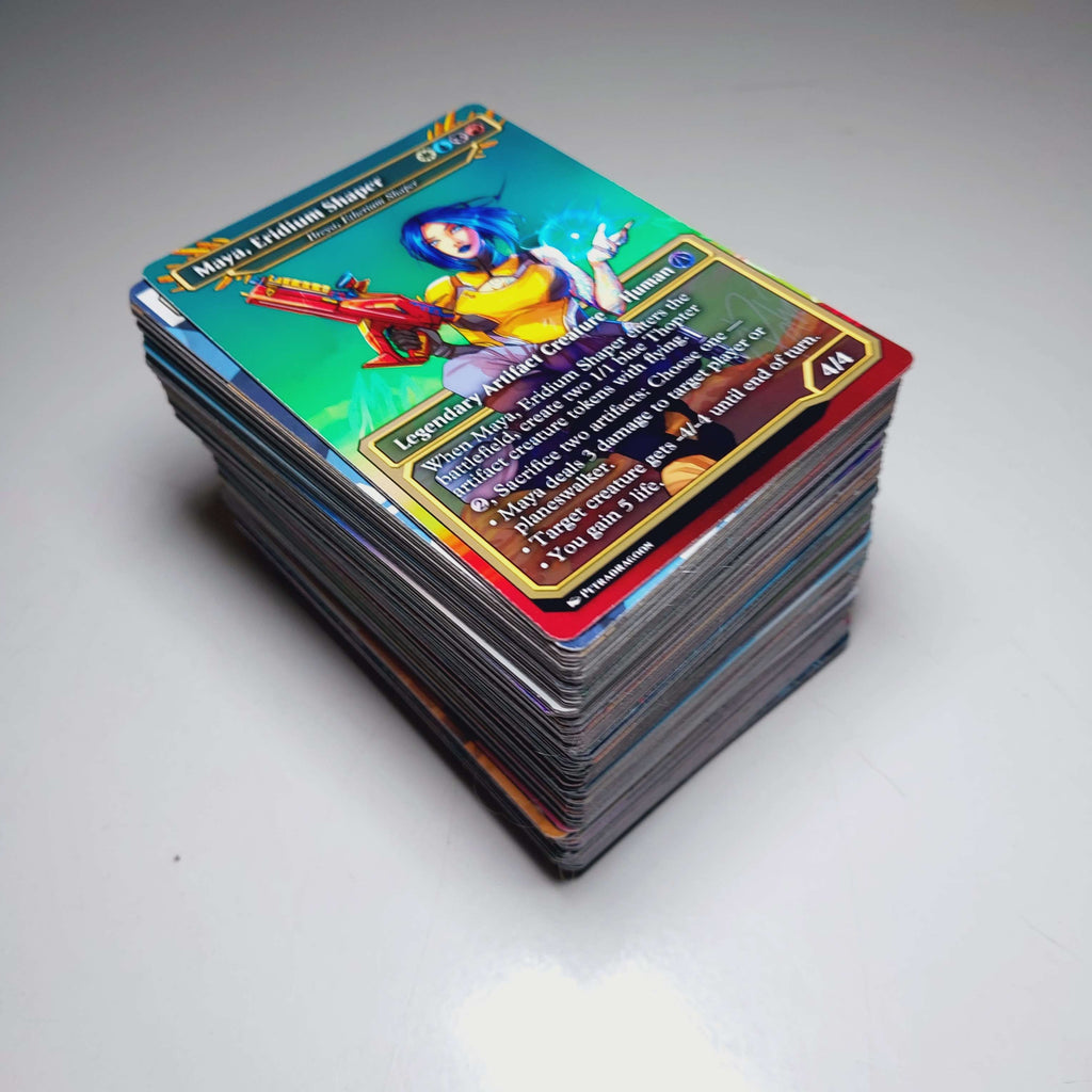 Borderlands Video Game MTG Proxy Commander Deck 100 Cards — Custom Magic The Gathering Deck