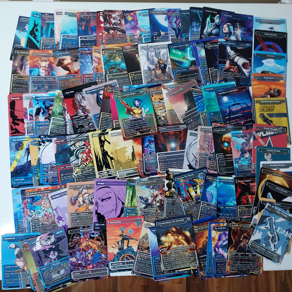 Borderlands Video Game MTG Proxy Commander Deck 100 Cards — Custom Magic The Gathering Deck