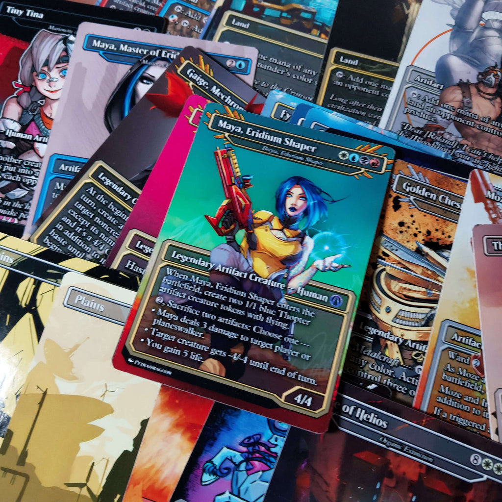 Borderlands Video Game MTG Proxy Commander Deck 100 Cards — Custom Magic The Gathering Deck