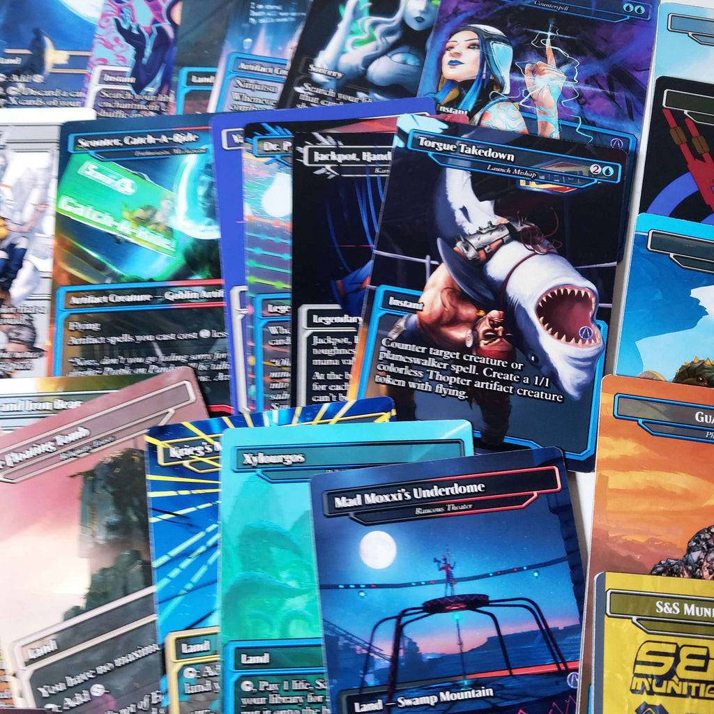 Borderlands Video Game MTG Proxy Commander Deck 100 Cards — Custom Magic The Gathering Deck