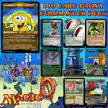 Spongebob Squarepants 100 Card MTG Proxy EDH Commander Deck — Custom Magic The Gathering Deck