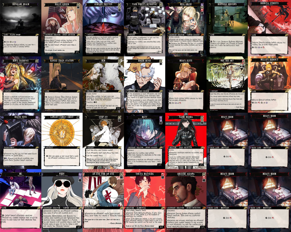Fullmetal Alchemist 100 Card MTG Proxy EDH Commander Deck — Custom Magic The Gathering [Deck 1]