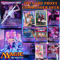 Kpop Demon Hunters Huntrix Proxy MTG Commander Deck 100 Cards — Custom Magic The Gathering