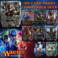 Power Rangers MTG Proxy Commander Deck 100 Cards — Custom Magic The Gathering Deck