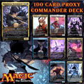 Solo Leveling Anime 100 Card MTG Proxy EDH Commander Deck — Custom Magic The Gathering Deck